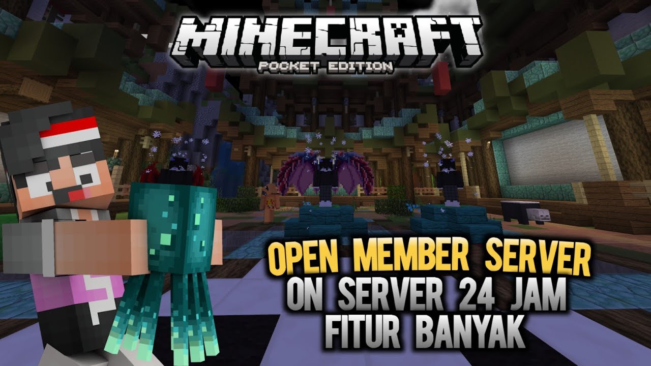 OPEN MEMBER SERVER MCPE VERSI 1.19 TERBARU!! Kai Network S5