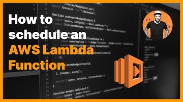How to schedule an AWS Lambda function