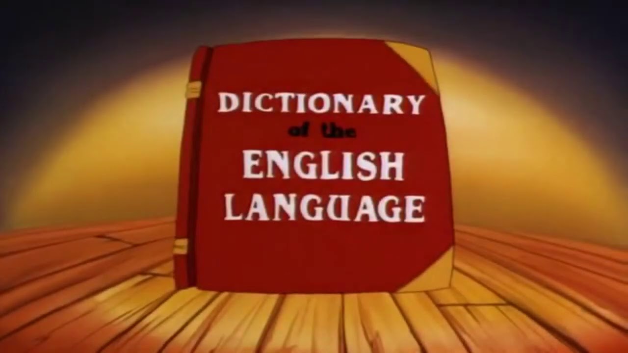 Animaniacs- All the words in the English language (Russian 2003 High