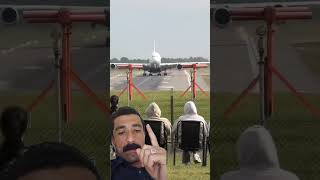 Emirates Airbus a380 takeoff the🗼✈️ world's biggest passenger jet#aviation🛫🤳