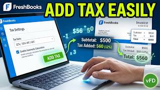 How To Add Tax In FreshBooks [Step By Step]