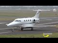 *Very nice* Beechcraft Premier I M-GDRS - Taxi and loud Take off - Gloucestershire Airport