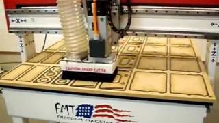 Fmt Patriot 4X4 Cnc Router Machining A Woodworking Demo