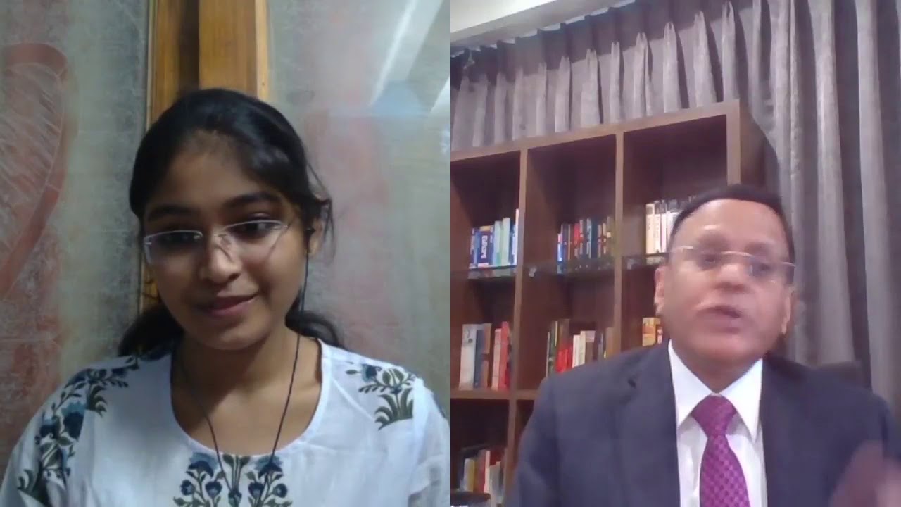 B Thiagarajan, MD, Blue Star - In conversation with students of NIT, Trichy.
