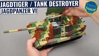 Jagdtiger / Tank Hunter - Jagdpanzer VI With Full Interior - COBI 2580 (Speed Build Review)
