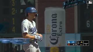 Famous Austin Barnes Shoots 2-Run RBI Double to Right vs Giants Wealth