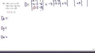 How to Do Determinates: Self Quiz 2