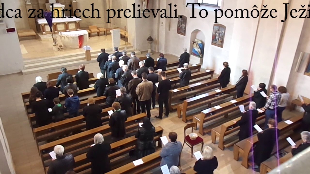 Vysoko tam hore na Golgote - celá pieseň ku krížovej ceste