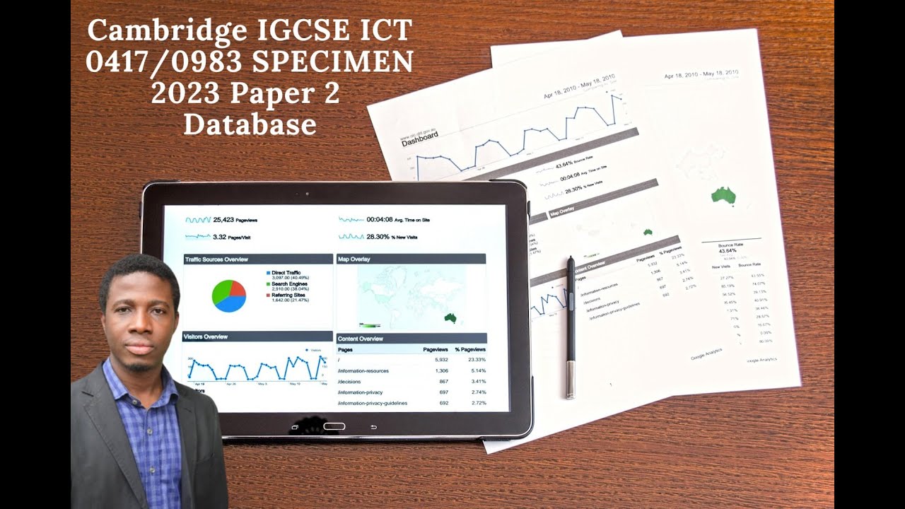 Cambridge IGCSE ICT (0417/0983) Specimen 2023 - 2025 paper 2 - Database ...