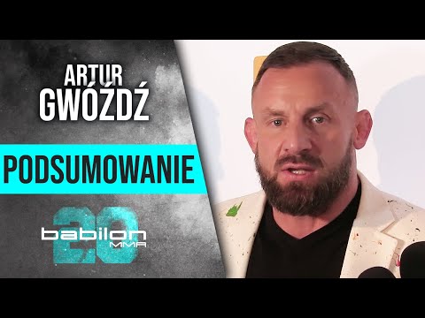Artur Gwóźdź o wypadnięciu Sudolski vs. Christensen + podsumowanie Babilon MMA 20