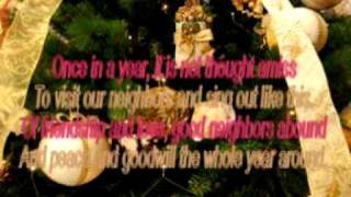 We wish you a Merry Christmas - The Weavers - (Lyrics) chords