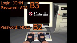 Resident Evil: Director's Cut Umbrella's Lab Computer Solution