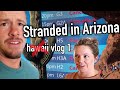 Hawaii Vlog 2021 Day 1 &amp; 2: Canceled Flights, Stuck in Phoenix, Visiting Papago Park