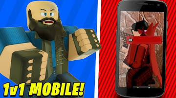 I 1v1 The BEST MOBILE USER.. (Roblox Arsenal)