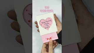 Diy cute💕 Gift🎁card idea💡 #shorts #diy #handmadecard #giftidea #papercraft #Artisticfalak