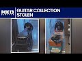 Watch: Thieves steal guitar collection from locked storage unit in Bothell