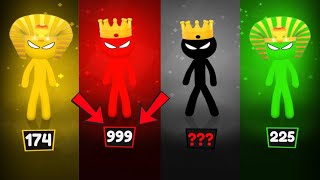 999 Power King vs 777 Legend 😱 | Stickman Party Football Battle screenshot 3