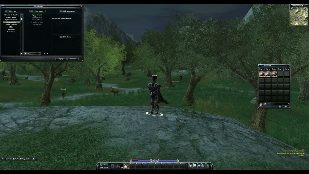 Archonia Archlord | Title System