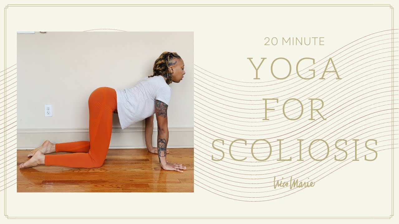 Yoga for Scoliosis 20 Minutes YouTube