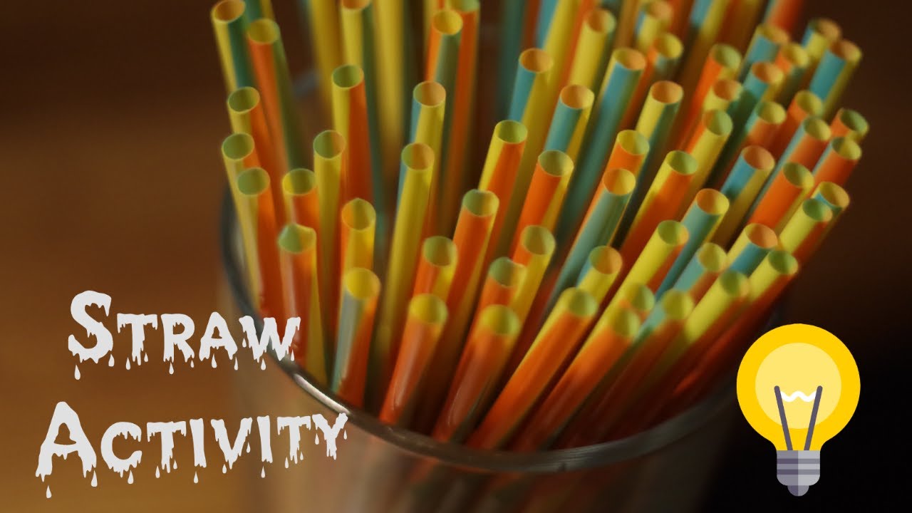 Activities for Kids / Simple straw Activities / YouTube