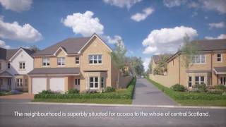 Miller Homes - Wallace Fields, Robroyston, Glasgow CGI Development Tour