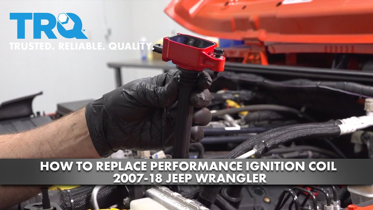 How to Replace Performance Ignition Coil Set 2007-18 Jeep Wrangler - YouTube