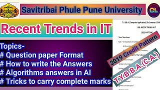 Recent Trends In IT University Question Paper Format |SPPU Question Paper Format of RTIT |TYBBA(CA) screenshot 3