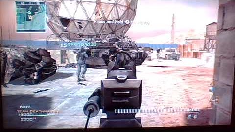 Modern Warfare 3 Wii - First M.O.A.B.