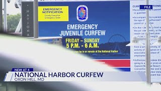 New youth curfew begins at National Harbor on Fridays, Saturdays