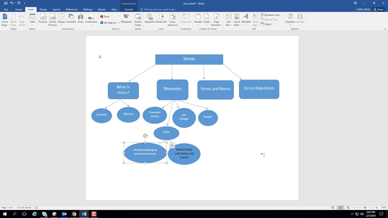 how to make a concept map in microsoft word Create A Concept Map In Ms Word Youtube how to make a concept map in microsoft word