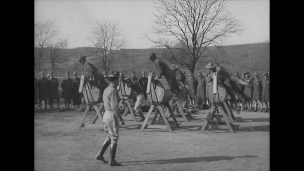 Historic Video Army horse training during World War I YouTube