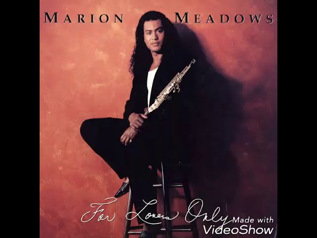 MARION MEADOWS - I FOUND A NEW LOVE