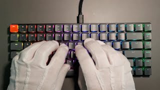 ASMR 45 Minutes of Extremely Soothing Typing on Keychron K3 V2 Brown Switch Keyboard