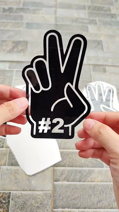 Stiker cutting pilihan nomor tangan pemilu 2024 pilpres presiden parpol caleg coblos #pemilu2024