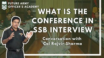How to not get Conference Out in SSB Interview | Conversation with Col Rajvir Sharma | FAO Academy |