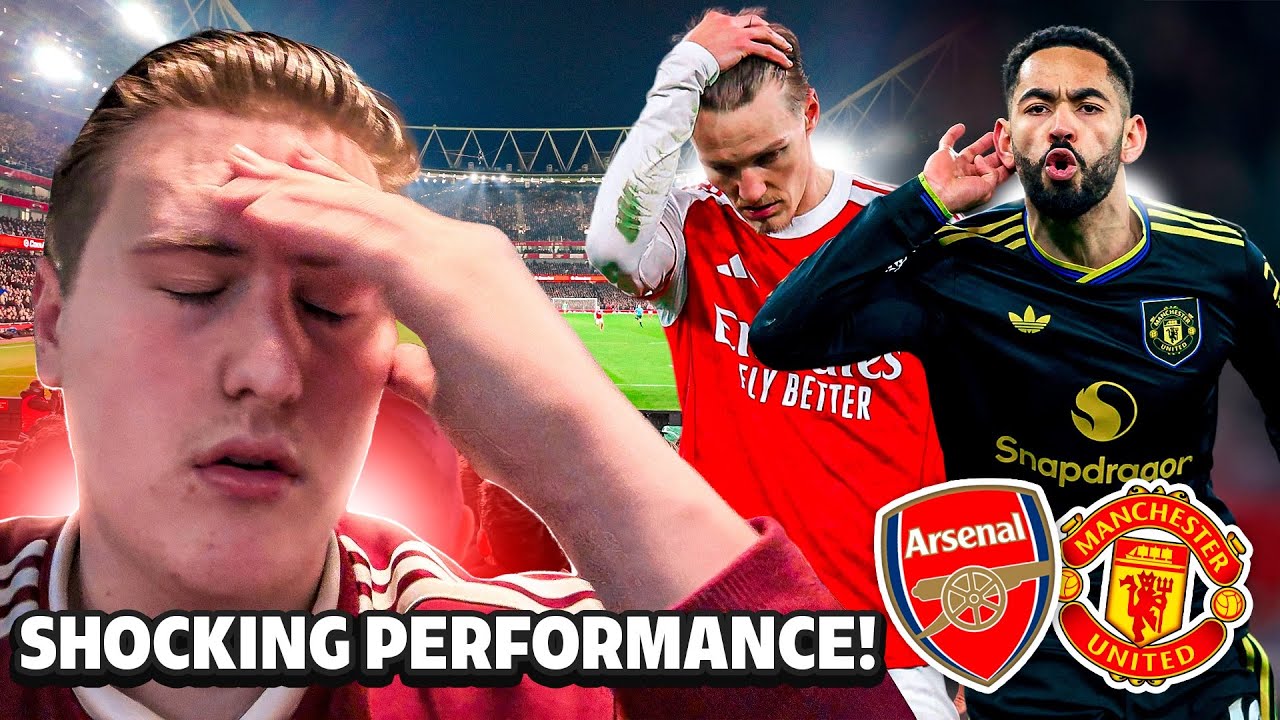 Arsenal COLLAPSE at the Emirates 😱 | Arsenal 2–3 Man United | Premier ...