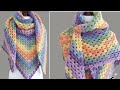 How to Crochet Quick Easy Women Shawl Pattern tutorial For Beginners#crochet#knitting#diy shawl