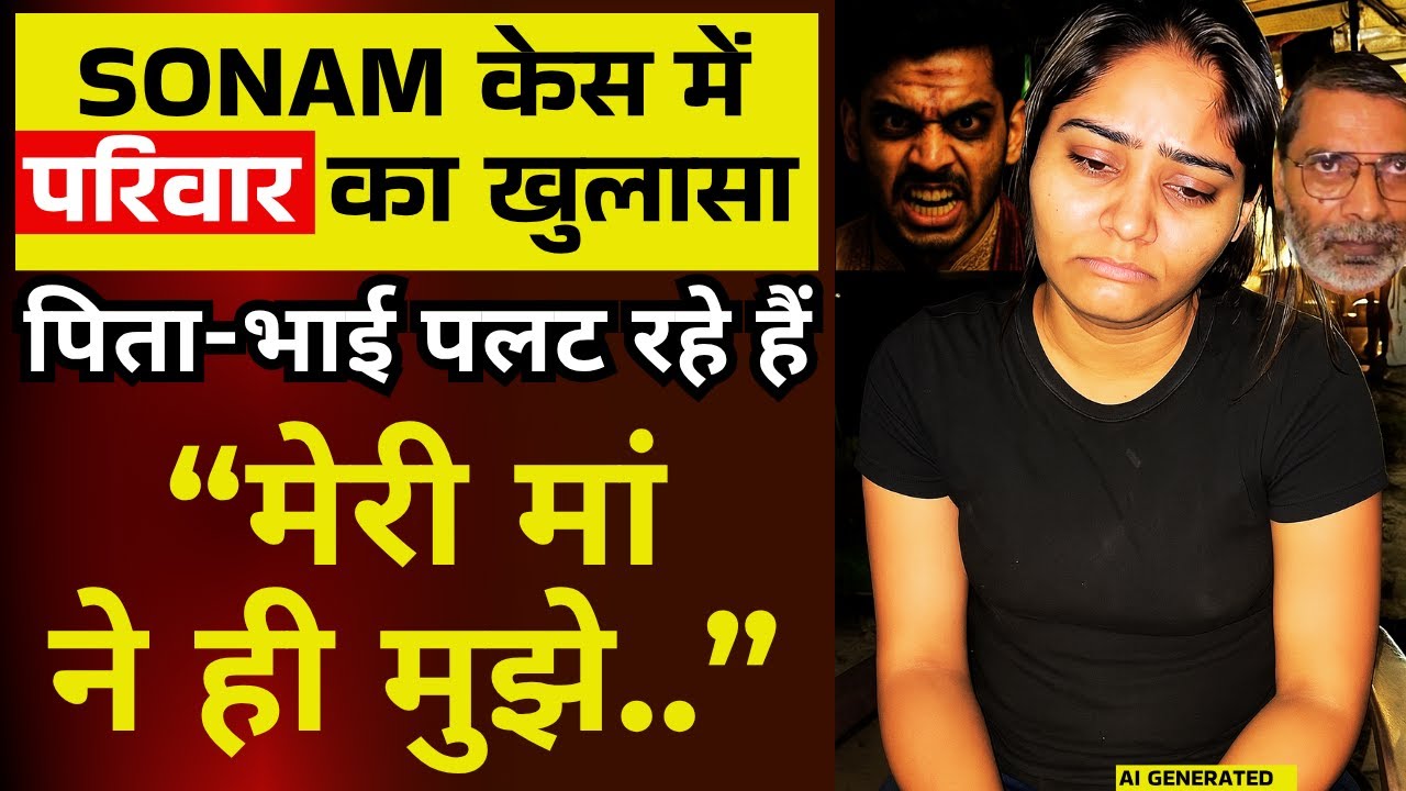 Sonam केस में खुलासा - पिता भाई पलट रहे हैं: मेरी मां ने ही मुझे बोला था