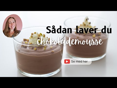 Video: Hvordan Man Laver Chokolademousse-pandekagekage