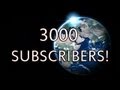 3000 Subscribers!!! (Thank you all)