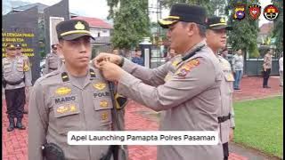 Apel Launching Pamapta Polres Pasaman.