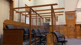 Jury trials begin during pandemic