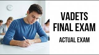 VADETS FINAL EXAM ACTUAL EXAM 485 COMPLETE EXAM QUESTIONS AND CORRECT ANSWERS GRADED A