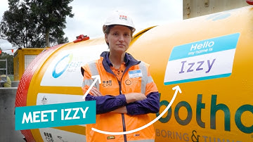 First mini tunnel boring machine named