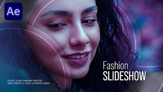 Modern SLIDESHOW in after effects | Circular design | FREE