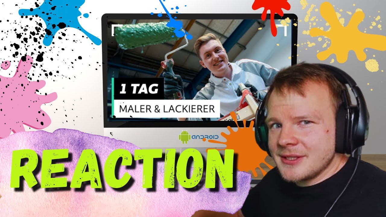 1 Tag als MALER und ob es wirklich so ist | ICH reagiere drauf | DIY | Patrick Zeller