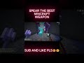 WEMBU HANDLES MINECRAFTS STRONGEST WEAPON