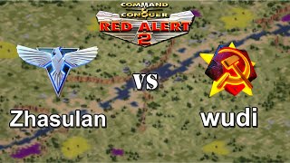 Wudi Tries To Rush Me on Reconcile, Takes My Oil and ... Command & Conquer Red Alert 2