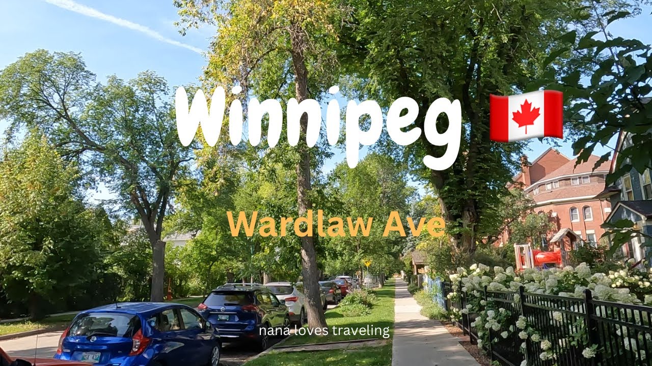 Walking tour | Wardlaw Ave | Winnipeg | Autumn 🍂 | 7 Sep 2025 