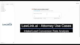 How Attorneys Can Analyze Intake Conversion Rates with Claude AI | LawLink.ai
